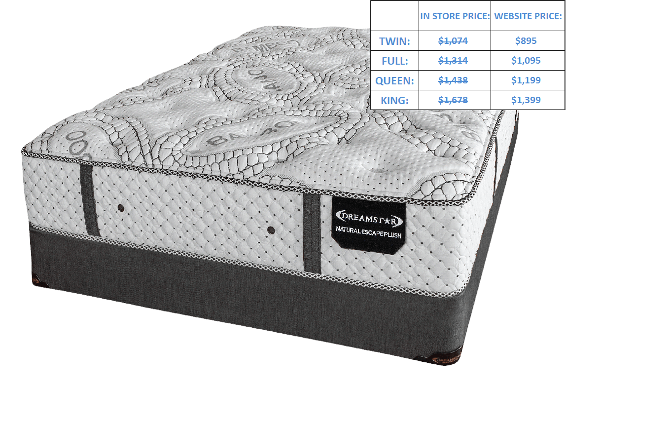 NATURAL ESCAPE FIRM Luxury Collection Sleep Masters Canada Mississauga Best Prices Sales