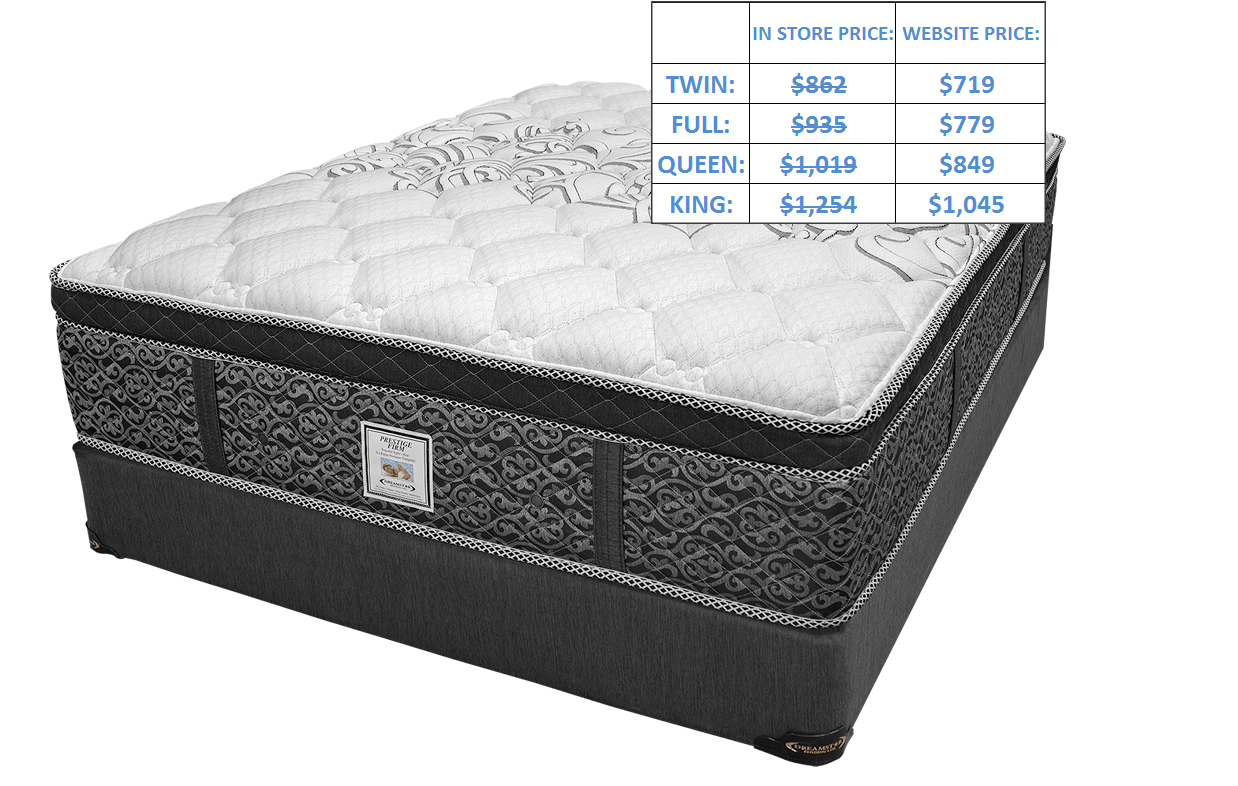 PRESTIGE FIRM Luxury Collection Sleep Masters Canada Mississauga