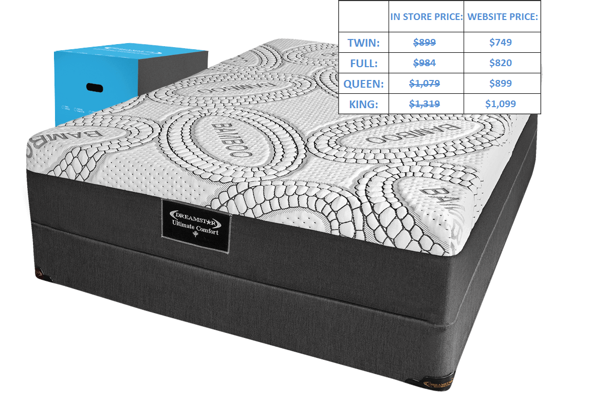 MEMORY FOAM ULTIMATE COMFORT Firm Luxury Collection Sleep Masters