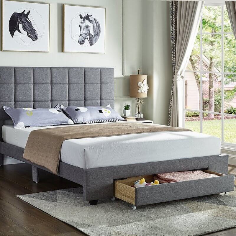 IF5490 Storage Bed Frame – Two Finishes