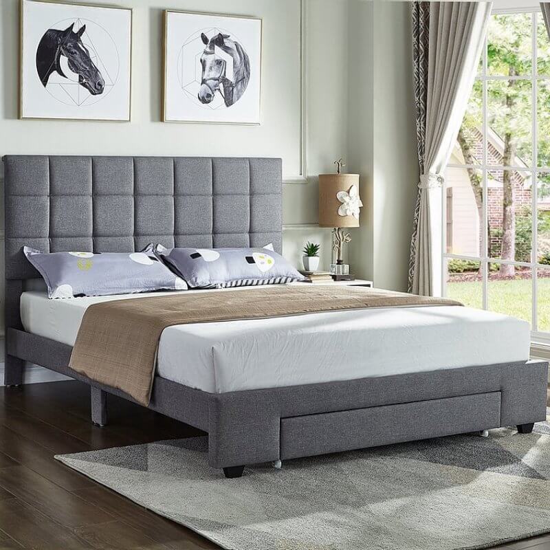 IF5490 Storage Bed Frame – Built-In Storage
