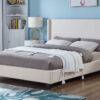 T2192 Platform Bed Frame Beige