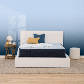 Serta Perfect Sleeper Waters Edge Firm Mattress Room Shot