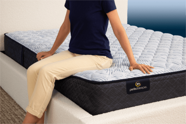 Serta Perfect Sleeper Waters Edge Firm Mattress Seat Test