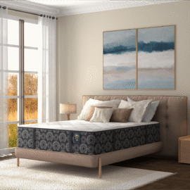 Serta Perfect Sleeper VIVA Extra Firm Mattress in a modern bedroom