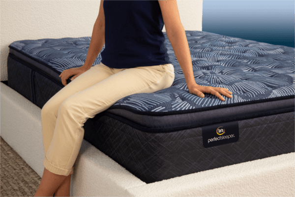 Serta Perfect Sleeper Picturesque Pillowtop Firm Mattress Pressure Test