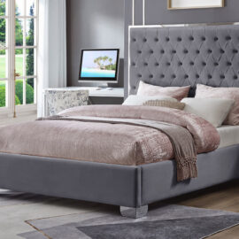 Larisa Bed Grey