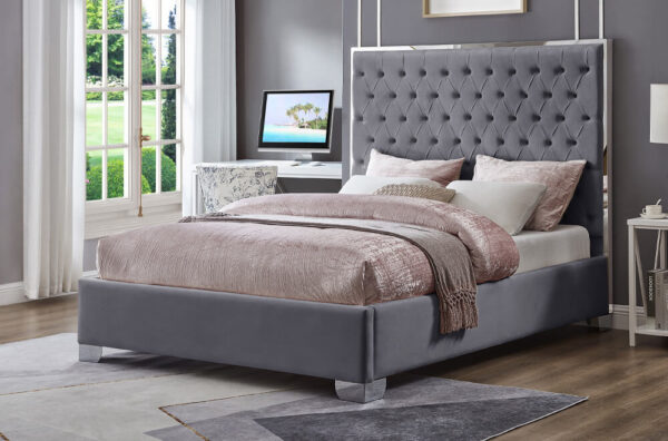 Larisa Bed Grey
