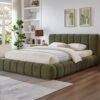 T2240 Platform Bed Frame Green