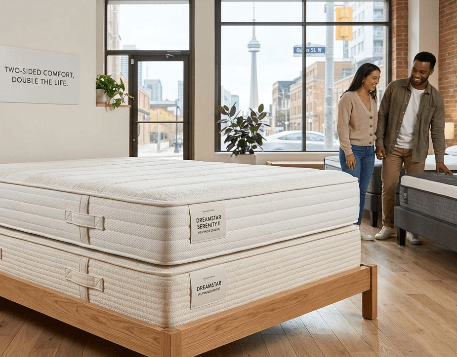 Where can I buy a flippable mattress in Toronto?