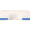 Dream Wave Cooling Gel Pillow with a shoulder cut design, with a plain white background