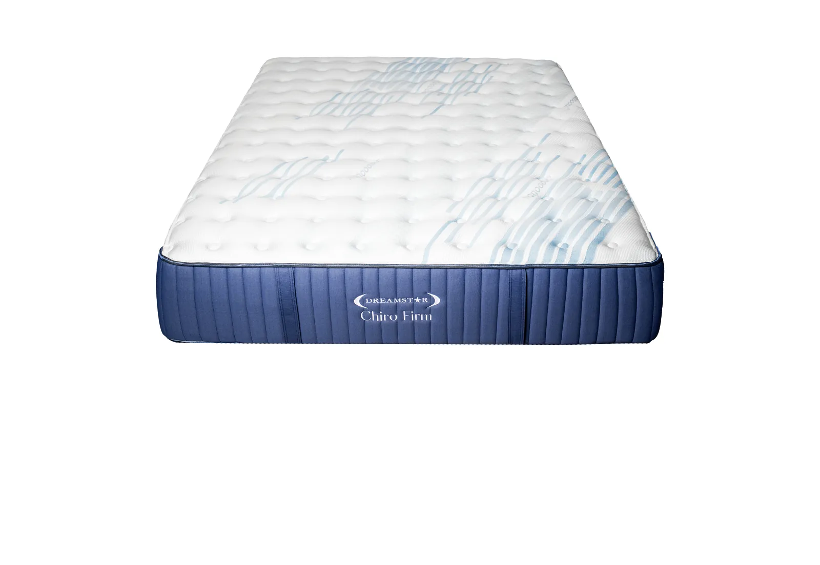 Dreamstar Chiro Firm Tight-Top 13&Prime; in a bedroom