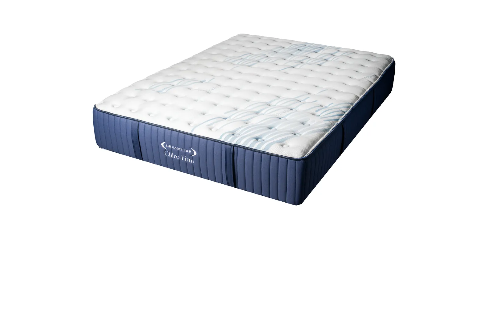 Dreamstar Chiro Firm Tight-Top 13&Prime; in a bedroom