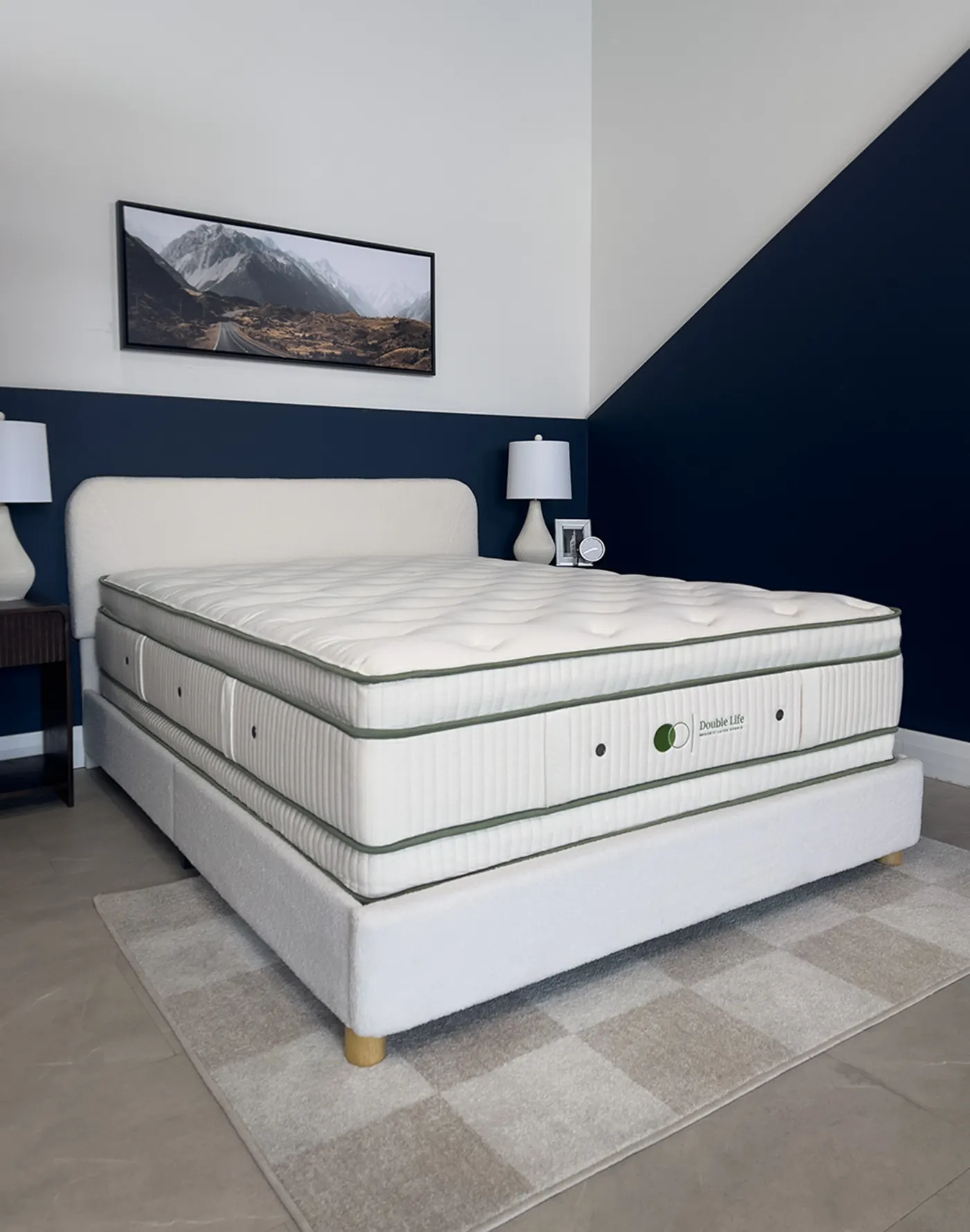 Dreamstar Double Life Latex Plush 15&Prime; in a bedroom