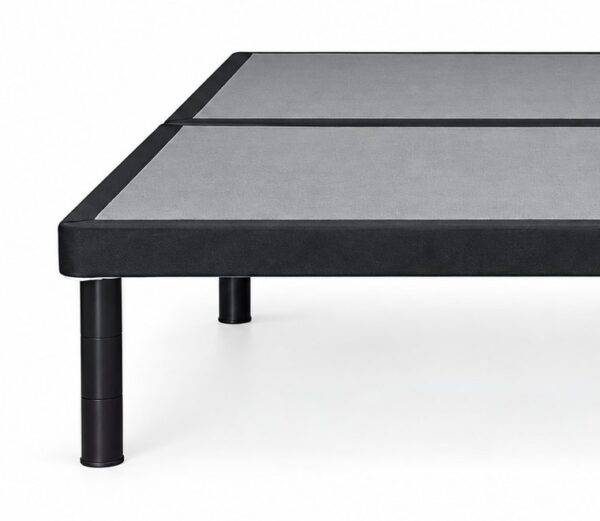 Close-up of Dreamstar folding bed base corner and stackable leg