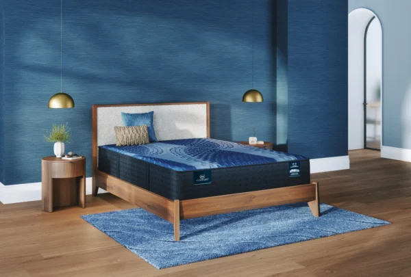 Serta iComfort Vista Firm 14″ mattress in a bedroom