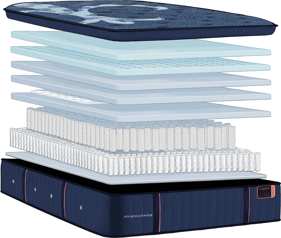 Exploded view of every layer inside the Marcela