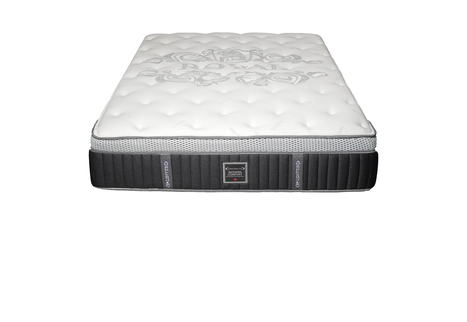 Dreamstar Modern Comfort Euro-Top 14&Prime; in a bedroom