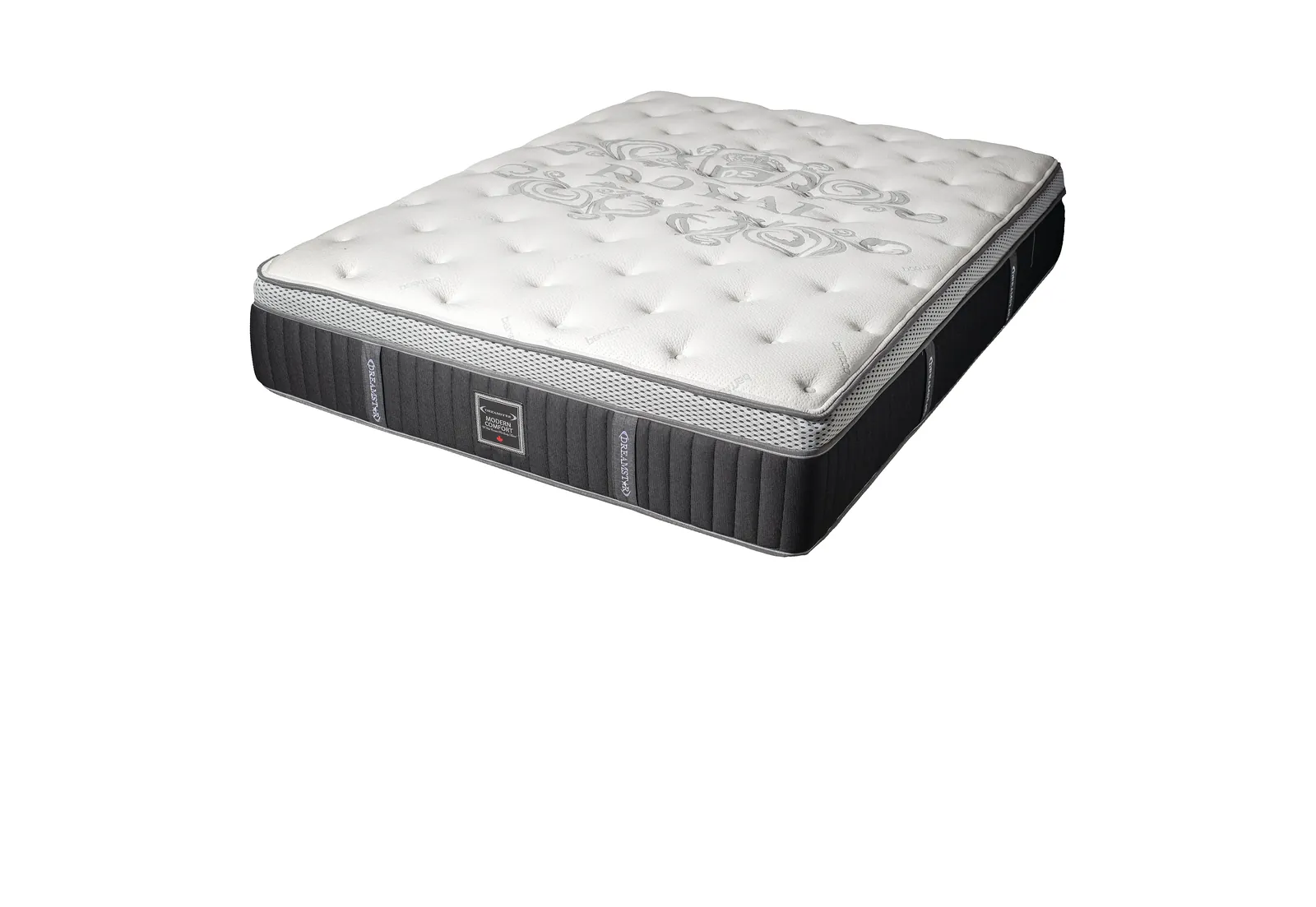 Dreamstar Modern Comfort Euro-Top 14&Prime; in a bedroom