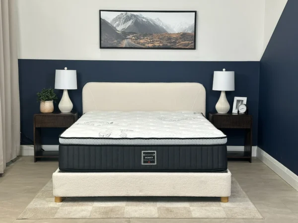 Dreamstar Monaco Euro-Top 12″ mattress in a bedroom