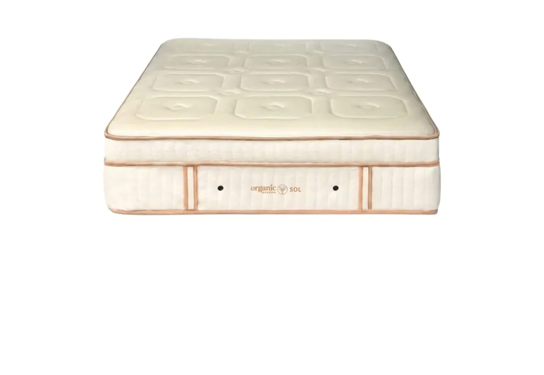 Organic Meadow Sol Hybrid Medium 13″ in a bedroom