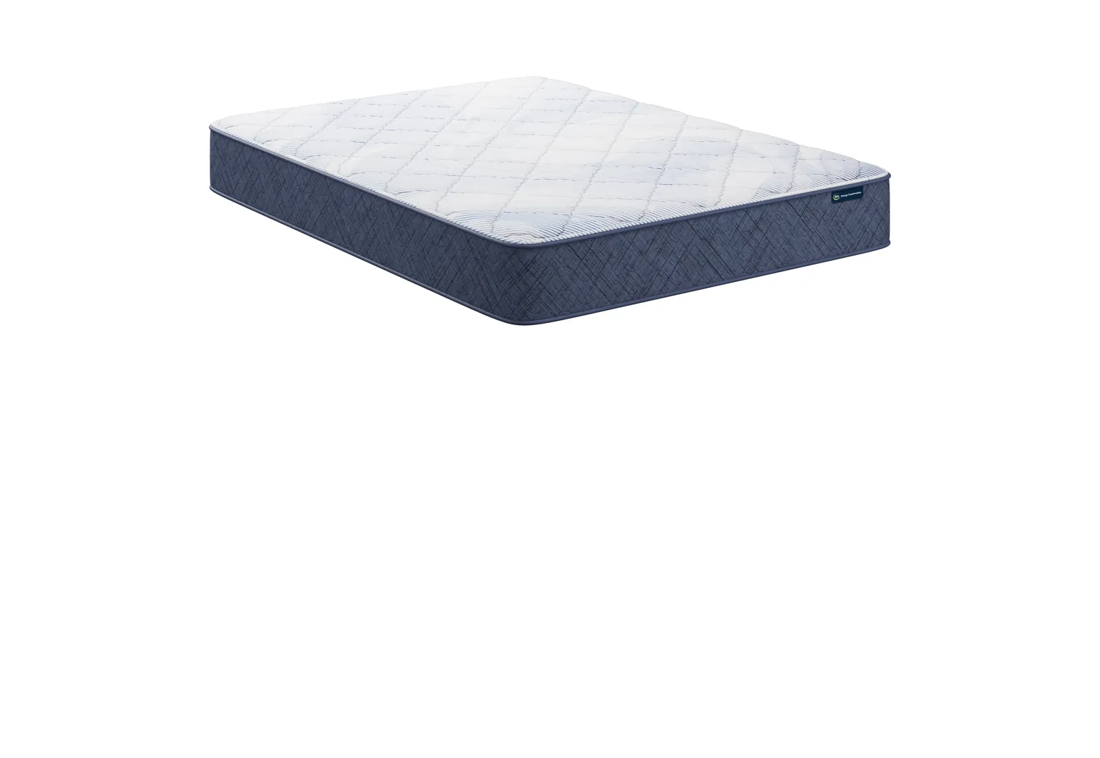 Serta® Perfect Day™ Overnight Firm 10″ in a bedroom