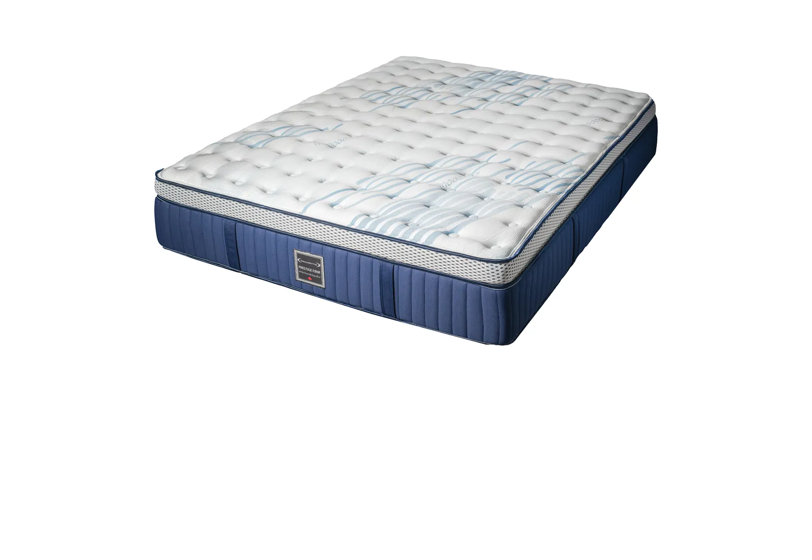 Dreamstar Prestige Firm Euro-Top 14&Prime; in a bedroom
