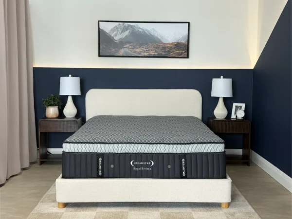Dreamstar Royal Riviera Euro-Top mattress in a bedroom