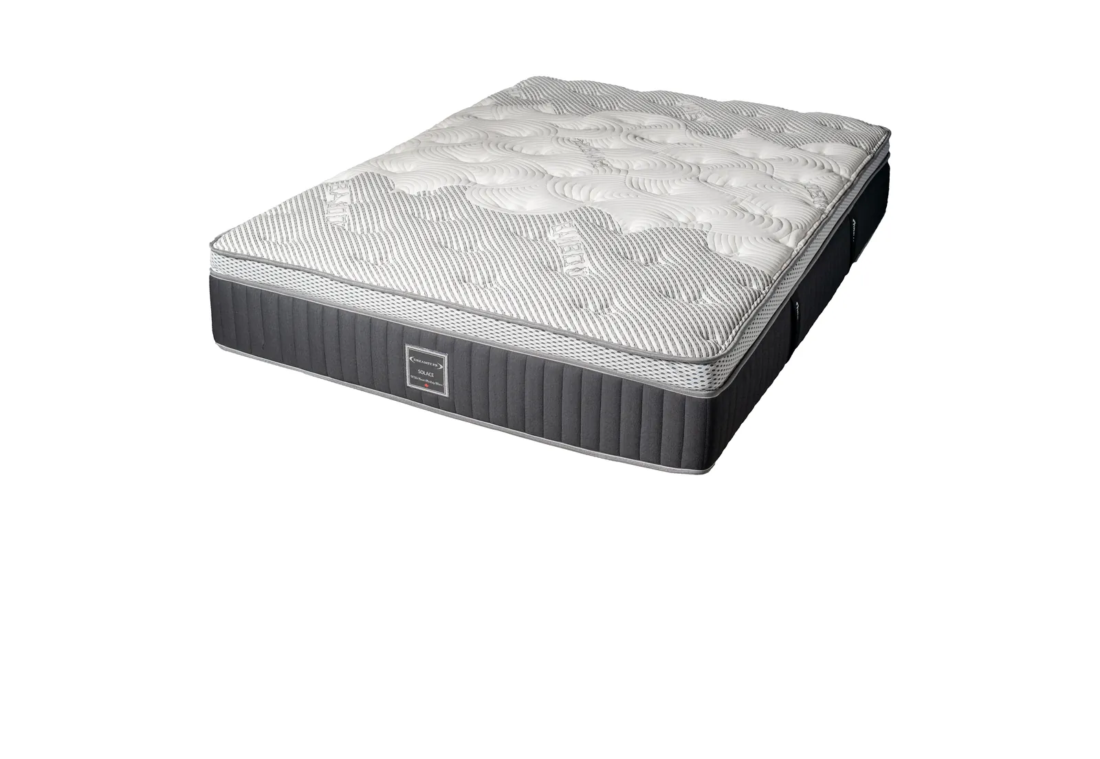 Dreamstar Solace Gel Euro-Top 13&Prime; in a bedroom